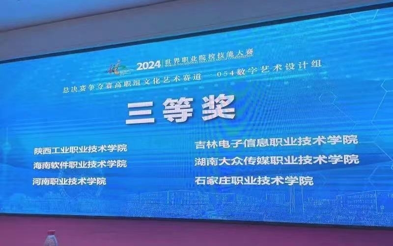 競技剪影 | 再傳喜報！我院學子榮獲世賽三等獎 數字文化創意軟件開發